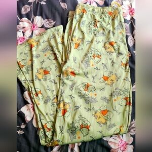 X-Large Disney Winnie the Pooh & Piglet Forest Allover Print Sleep Pants